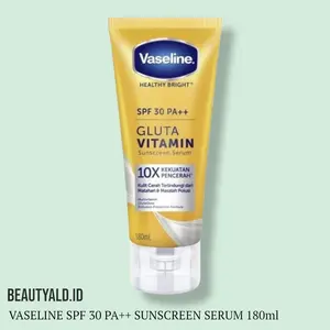 VASELINE HEALTHY BRIGHT SPF 30 PA++ Sunscreen Serum 180ml Losion