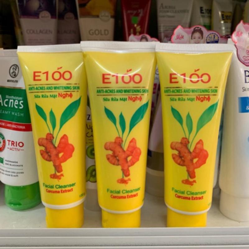 Sữa rửa mặt nghệ E100 100g 【Đang hot】 【Mới 2026】