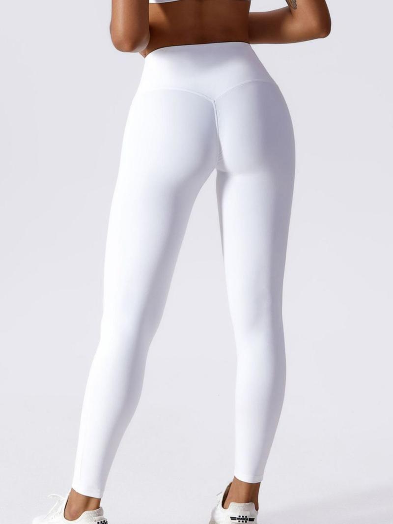 Product Introduction of Women's Solid High Waist Sports Leggings, High Stretch Yoga Leggings, Glam Supersport Leggings, Gym Clothes, Ladies Sportswear for Indoor Outdoor Wear, Tummy Control Tights 12