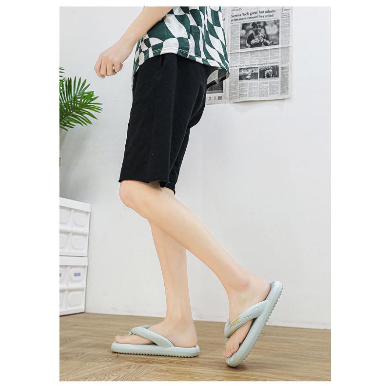 Product Introduction of Men Wear 2024 Hot Super Soft Thick Sole Anti-slip Anti-odor Lightweight Outdoor Home Clip-on Slippers 40