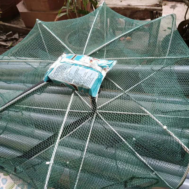 Lồng bát giác tôm cua, lươn trạch Fishing Đi Câu Câu Cá Fish 8