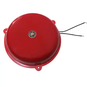 EELIC ALB-250MM Alarm bel bulat round bel nyaring cocock digunakan untuk bel sekolah pabrik gudang atau bel panggilan darurat