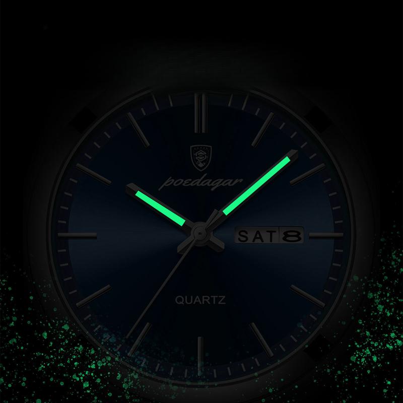 Ultra-Thin Men's Watch Waterproof New Quartz Watch Men chuan  watch 7