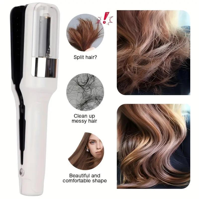 Product Introduction of Rechargeable Cordless Hair Trimmer, Split Hair Clipper, Professional Hair Styling Tool for Women & Girls 3