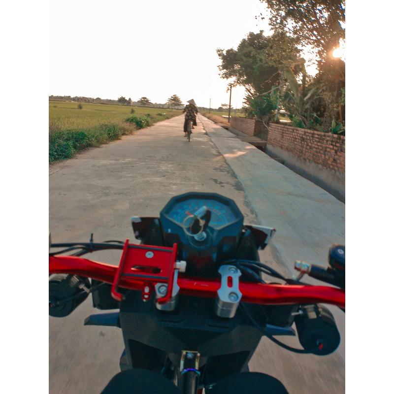 Cùm nâng + ghi đông Trung Quốc độ xe điện