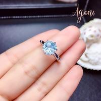 Gambar Cincin Terbuka Topaz Biru Langit 2 Karat Yang Sangat Mengkilap Dengan Inlay Mewah Ringan - Cincin, Dapat disesuaikan dari Agoni.ID Kab. Gresik 5 Tokopedia