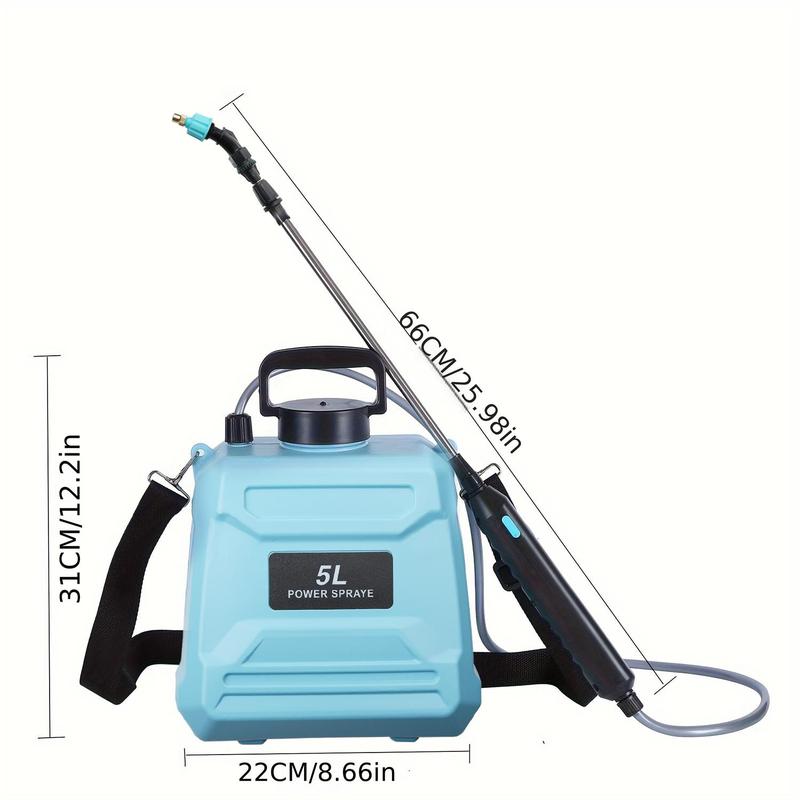 Portable Electric Sprayer, USB Rechargeable Sprayer with Adjustable Nozzle, Garden Watering Tool, Water Sprayer for Garden, Home, Farm 1