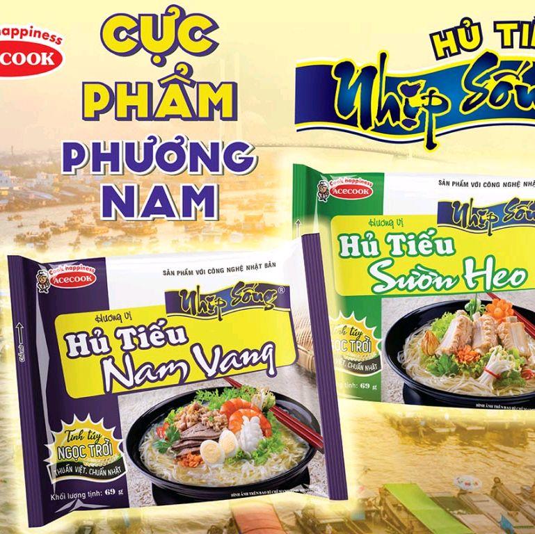 5 gói hủ tiếu Nhịp Sống nhiều mùi vị