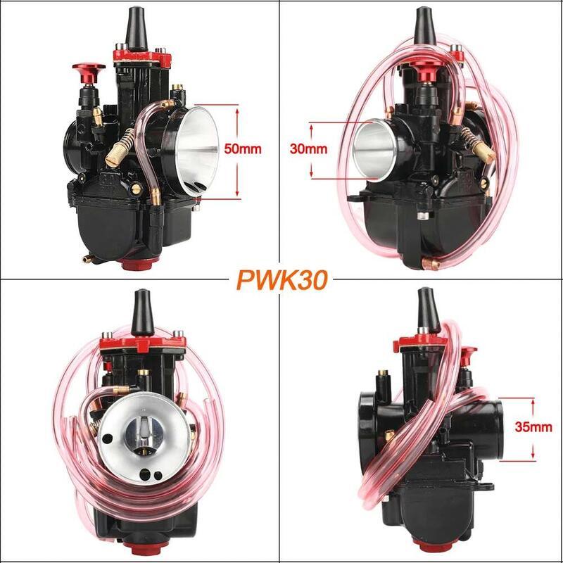 Product Introduction of High Performance Universal Modification Motorcycle Carburetor 21mm 24mm 26mm 28mm 30mm 32mm 34mm PWK Power Jet Carburettor Carb 30