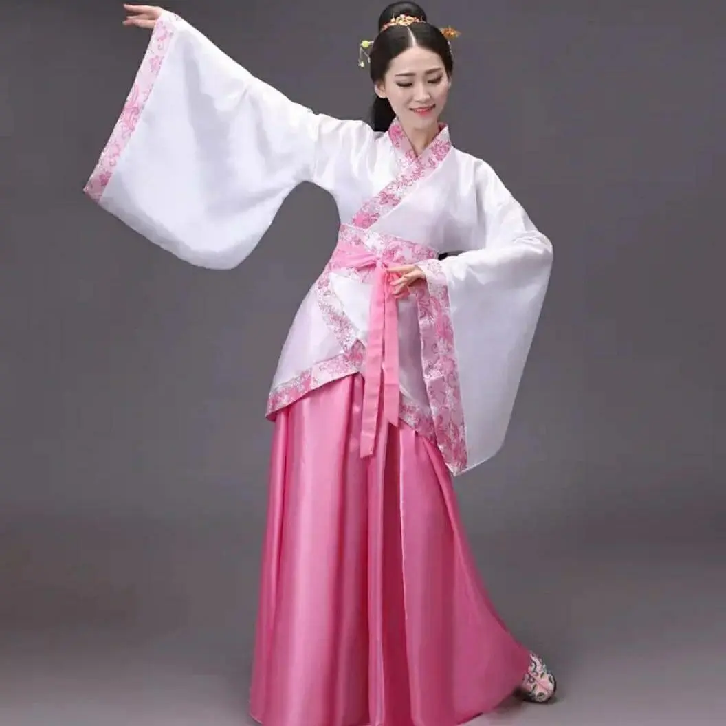 Trang Phục cổ Trang Phục Tang Nữ, Phong Cách Hanfu, Trang Phục Trang Trọng, Cuốn Đôi, Thích Hợp Cho Biểu Diễn Qu Qu, Áo Khoác Và Váy Cổ Tích Ảnh, Trang Phục Biểu Diễn Dành Cho Người Lớn, Năm 2025