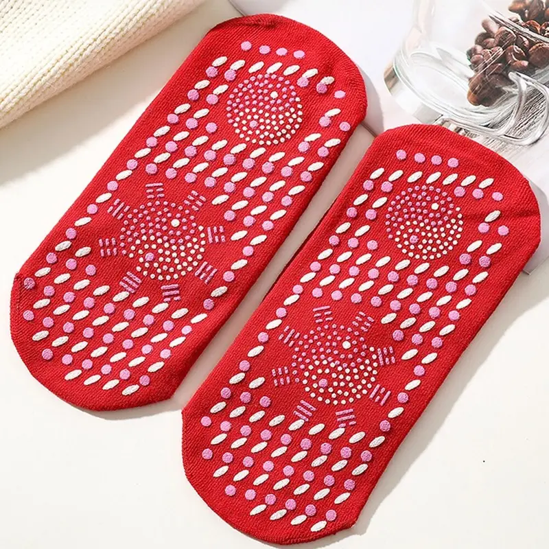 Kaus kaki Turmalin Pemanas Penghangat Kaki / Kaos Kaki Terapi Pemanas Magnet / Pemanas Kaki Foot Support Tourmaline Magnetic Therapy Terapi /  Kaos Kaki Pemanas Penghangat 6