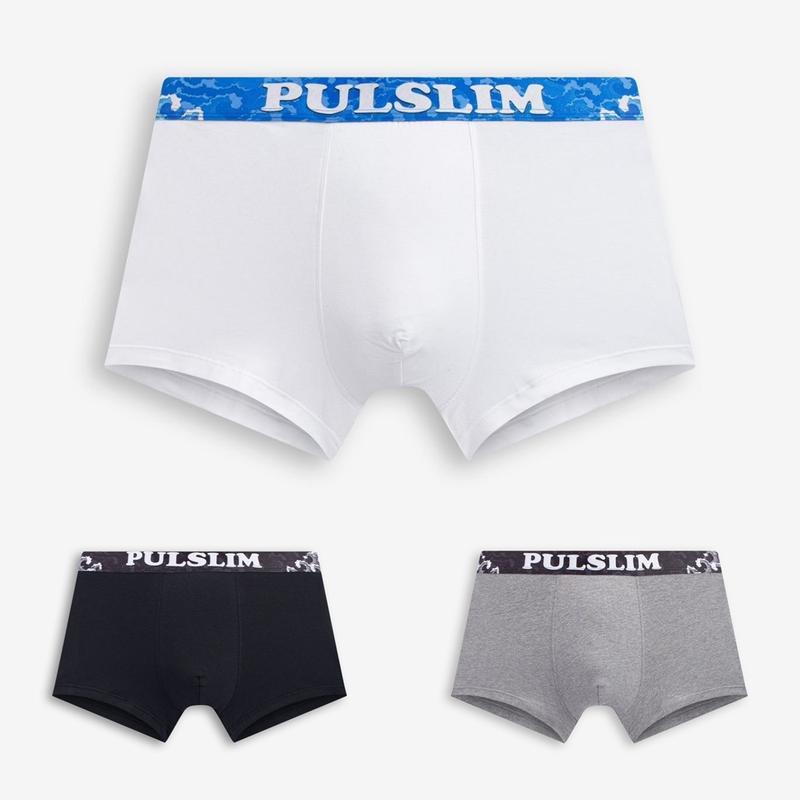 Combo 3 Quần  lót nam dáng TRUNK  cotton co dãn cao cấp  kháng khuẩn khử mùi Menswear Thun 1