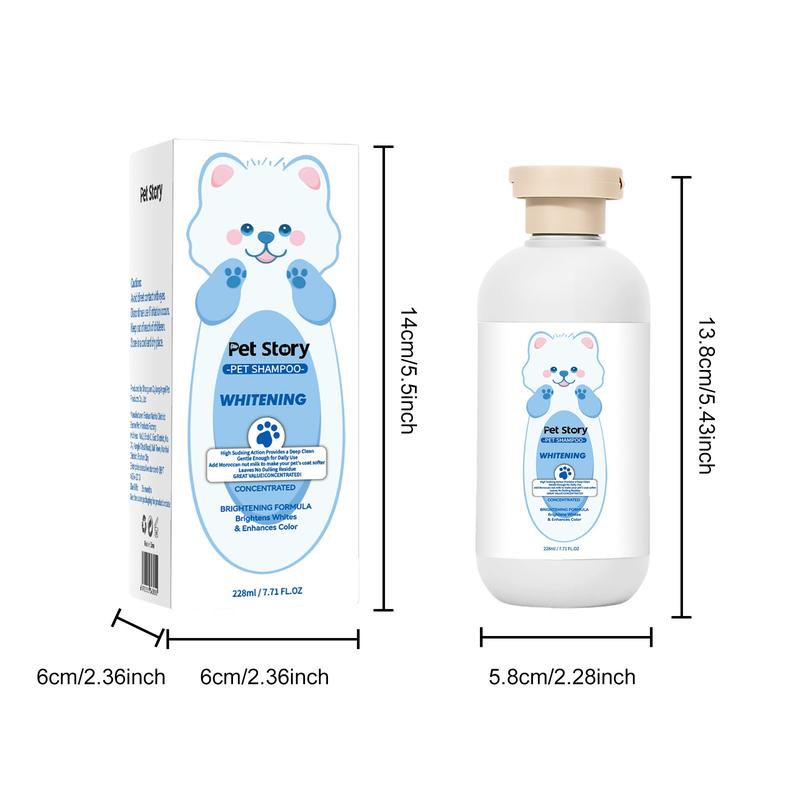 Product Introduction of Pet Shower Gel for Cats and DogsUniversal Pet Cat Bathing ShampooPet Dog Cleaning Bath Whitening and Scent Retaining Cleaning Solution 0