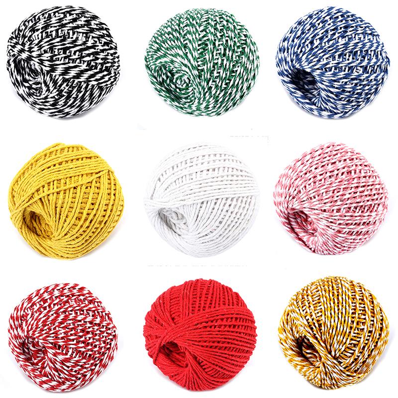 Product Introduction of 75m Cooking Butcher's Cotton Twine Meat Trussing Strings Meat Sausage Tie Rope 25