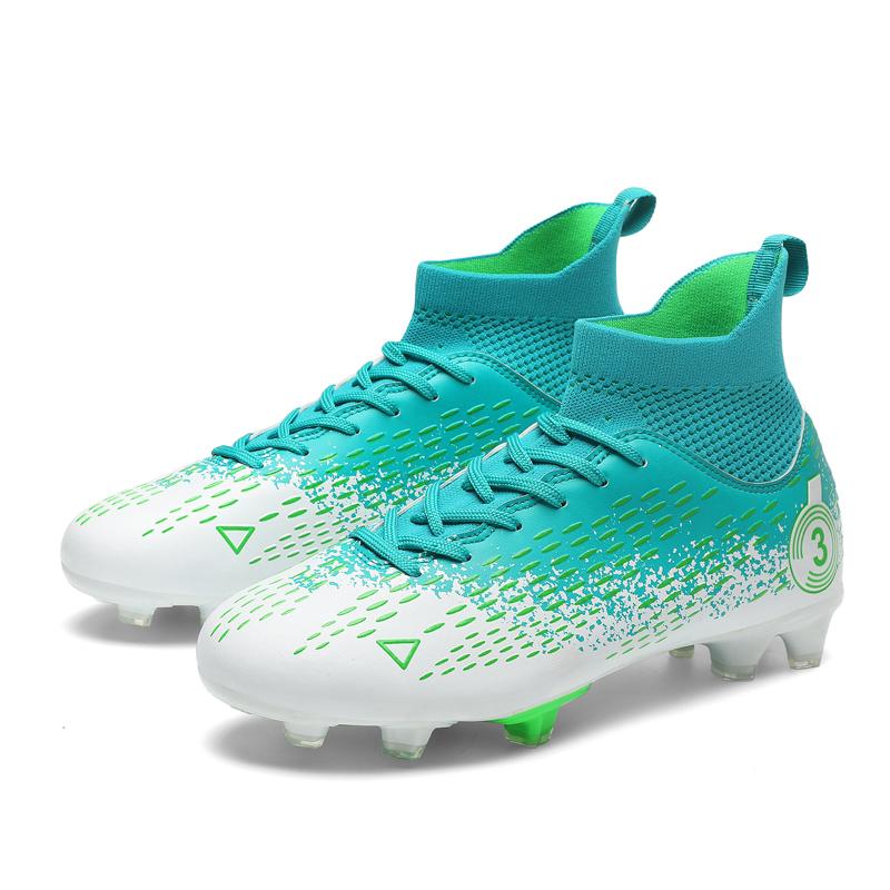 （SIZE 31-47）Ready Stock Unisex Plus Size Football Shoes Outdoor Futsal Soccer Shoes Non-slip Training Shoes 0