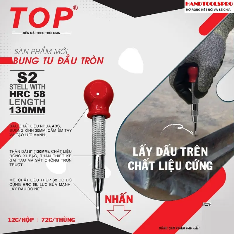 150mm Bông tu lấy dấu tự động siêu nhanh TOP TB-9109JVN 0