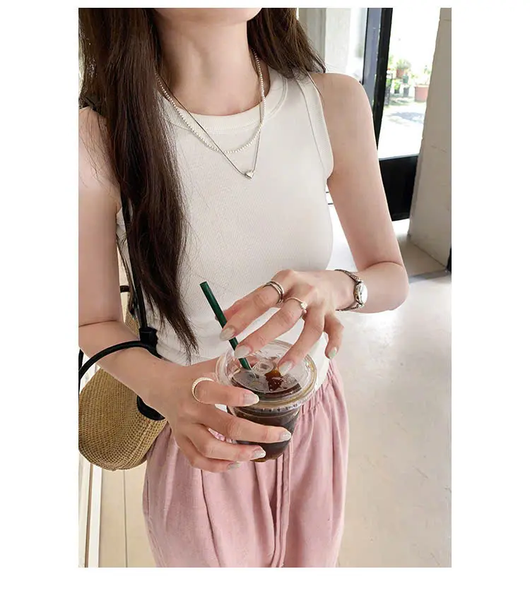Áo ba lỗ nữ cotton mịn mát LENOGI Áo 2 dây nữ bản to, áo tanktop phù hợp đi tập, đi chơi A03 | BigBuy360 - bigbuy360.vn