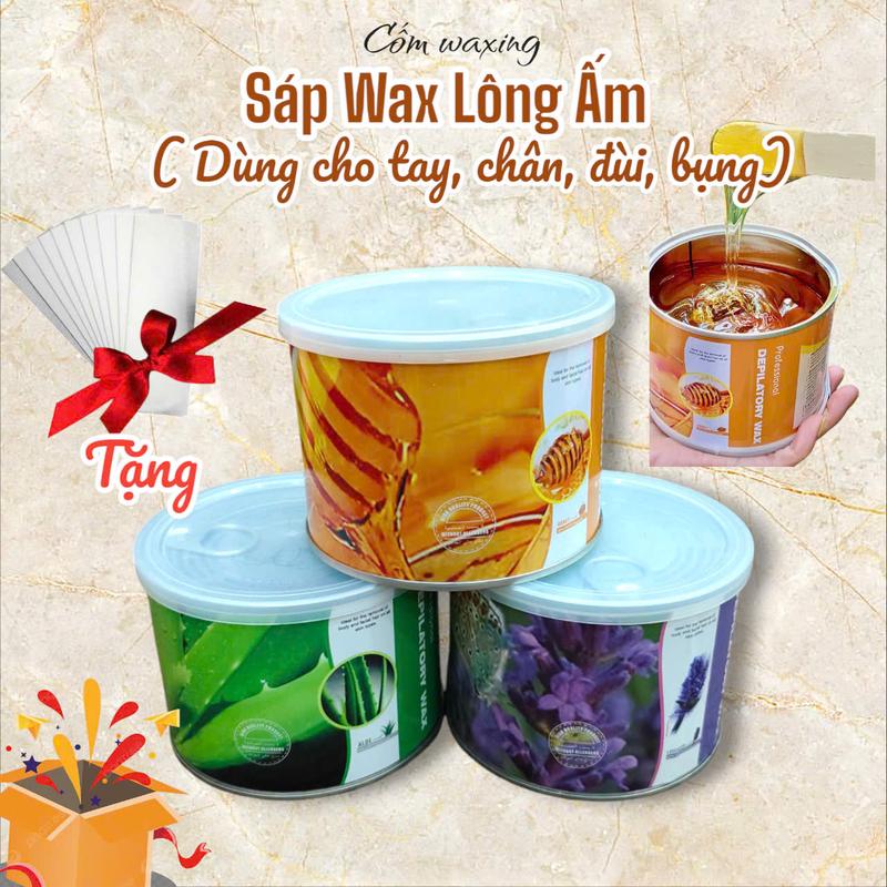 Sáp Wax Lông Ấm Wax Sạch Tận Gốc Chân Lông Chăm Sóc Da Nhạy Cảm Dành Cho Nam Nữ Sáp Tẩy Lông Dạng Gel Hiệu Quả Cao, Không Kích Ứng, Dễ Dùng Tại Nhà sap  conlan