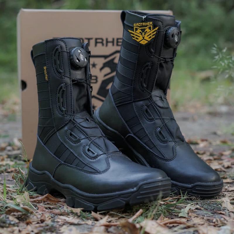 Sepatu PDL Tali Putar Fitgo Type Ninja merk Brotrher Boots 4