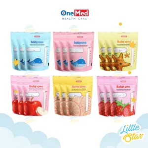 Paket Hemat 3 Pcs Onemed Kantong Asi Susu Baby 120ml Baby One Breastmilk Bag 1 Box 30 Pcs