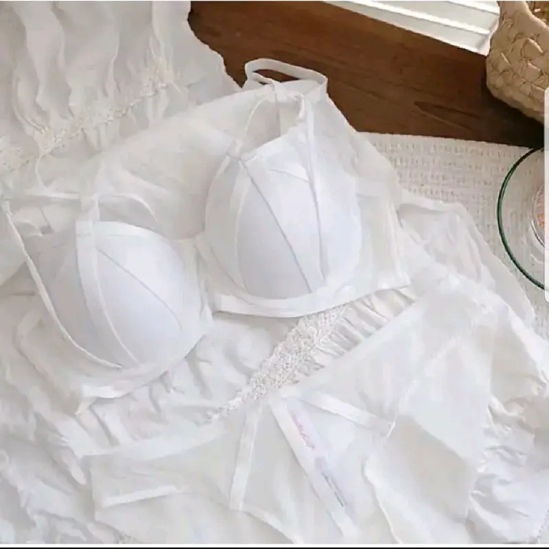 BH Model Tali Kekinian Bra Push Up Kawat CD Celana Dalam Kancut Pakaian Dalam Premium Quality Celana Kolor Cangcut Kutang Bikini Costume Sexy Lingerie CQ4 2