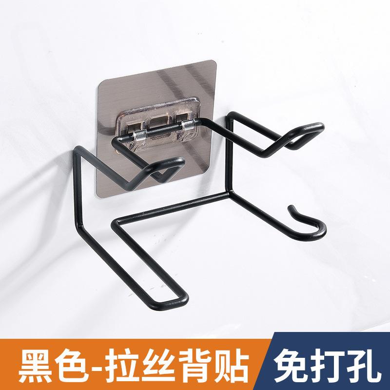 Giá Đỡ Máy Sấy Tóc Đa Năng, Cho Phòng Tắm, Cố Định Bằng Thép Không Gỉ, Bao Gồm Giá Đỡ Treo Khăn Và Giá Đựng Dây Máy Sấy Tóc 8