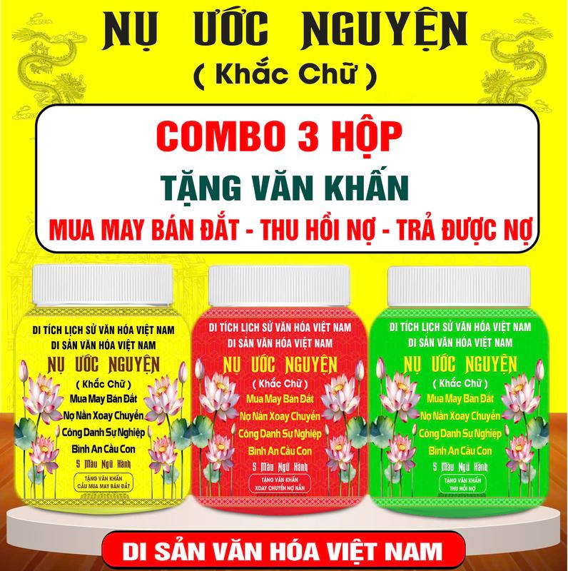 Nụ Ước Nguyện 4 Mặt Khắc chữ tặng kèm văn khấn 7