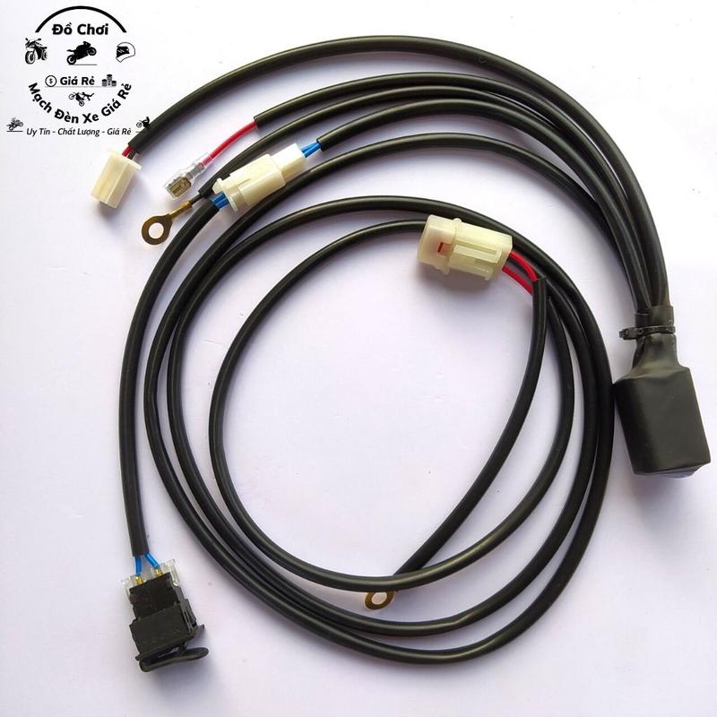 mạch auto passing lắp đèn trợ sáng l4x