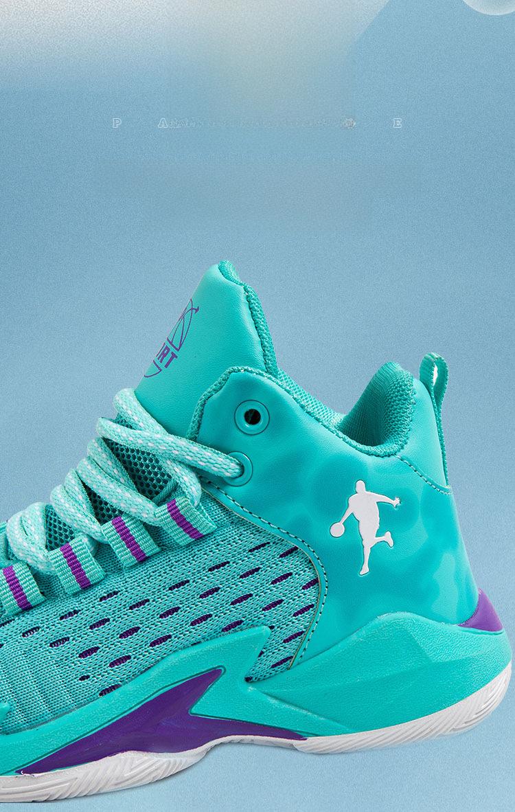 Barnbasketskor Höga 2023 Vår och sommar Nya pojkars sportskor Mesh Andningsbara Medium och stora barnpojkarsneakers_voghion.com