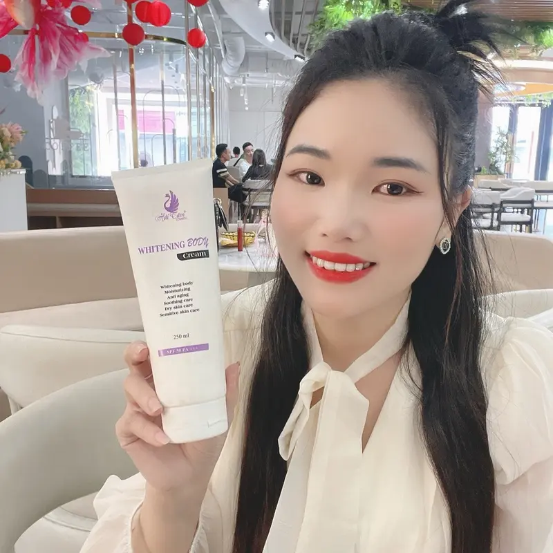 Kem chống nắng Body Whitening Cream 250ml, chống nắng và bảo vệ da body Dưỡng Da Body 5