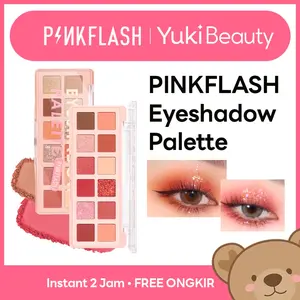 ❤ YUKI Manado ❤ PINKFLASH Eyeshadow Palette Pro Touch E15 | 4 Pilihan Tipe High Pigment