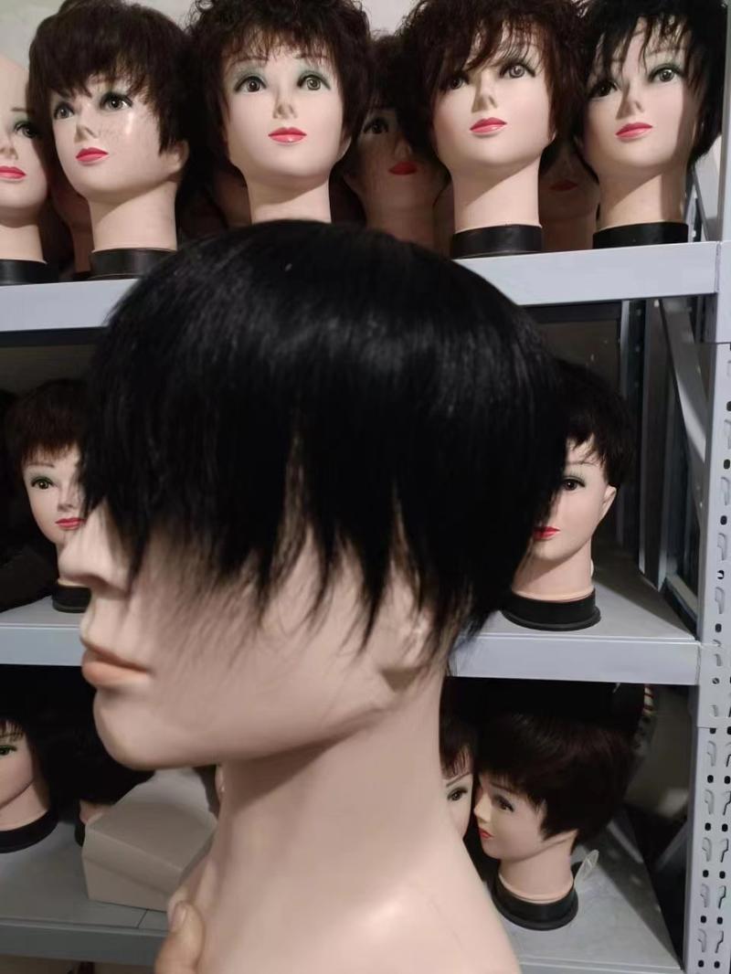 Product Introduction of Toupee Men's Prosthes Real Human Hair Male Wig Natural Hair Wigs For Man Thin Skin Brazilian Hair Pieces System Replacement 14