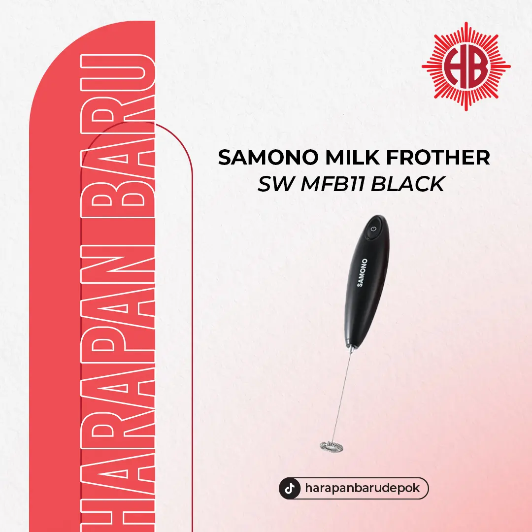 SAMONO MILK FROTHER SW MFB11 BLACK