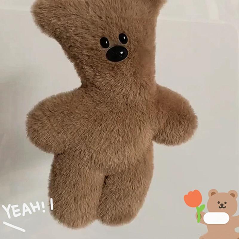 Product Introduction of Móc Chìa Khóa Gấu Bông Squeak, Mặt Dây Chuyền Chất Liệu Tự Làm, Túi Hoạt Hình Dễ Thương, Đồ Chơi Nhồi Bông Kawaii, Quyến Rũ Nhồi Bông, Đồ Trang Trí Quà Tặng Trẻ Em 12