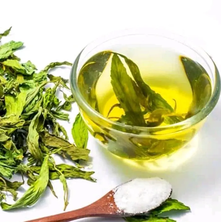 Lá Cỏ Ngọt Sấy Khô - Hàng đẹp nguyên lá - Túi 100g - 200g - 500g Nước Trà Tea Chè Trà 4