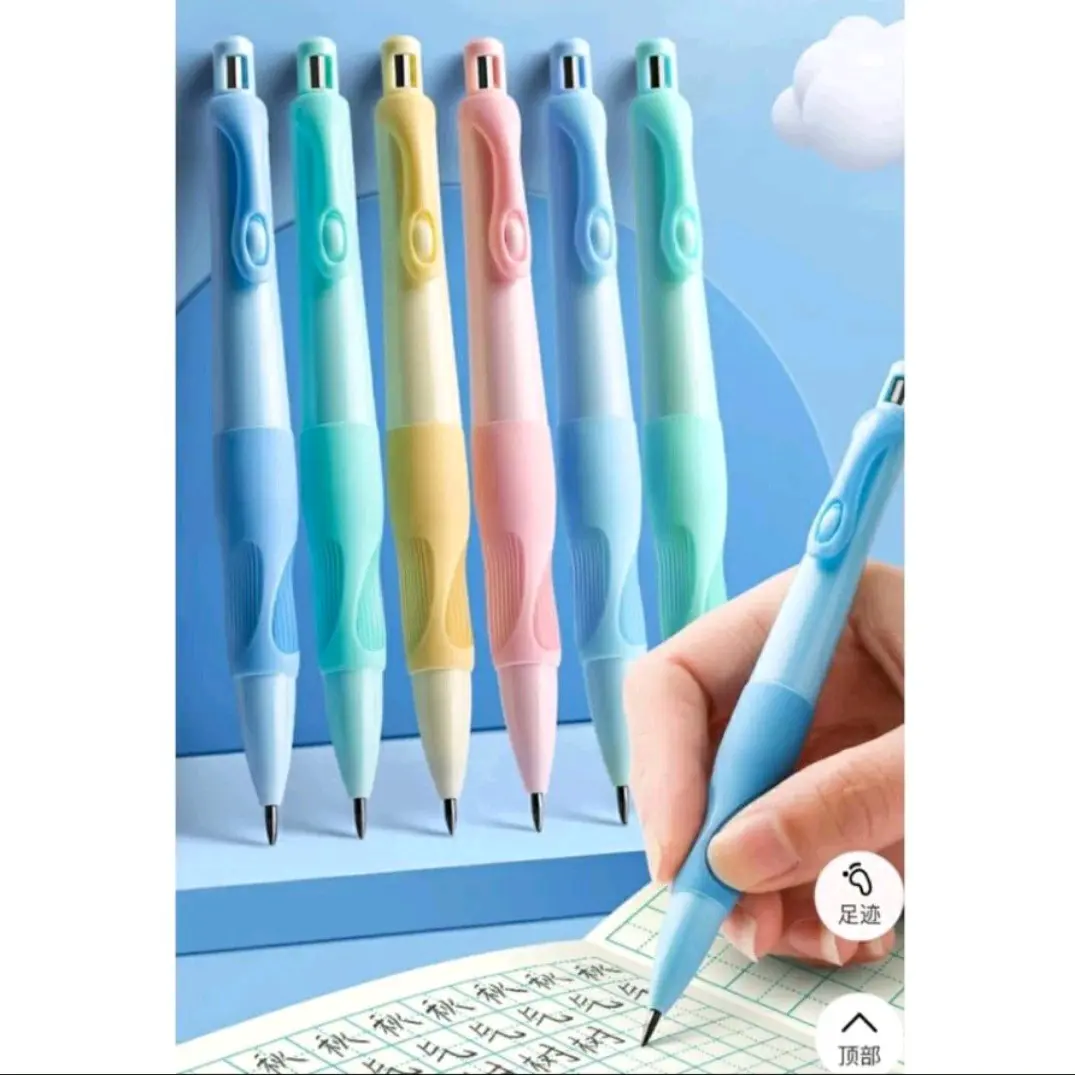 Bút Chì Định Vị Cá Heo 2B ngòi 2.0mm, bút chì bấm giúp cho bé tập viết cầm bút đúng tư thế không đau mỏi tay