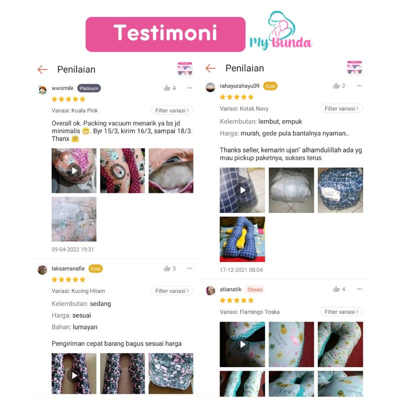 Doraemon - Bantal Ibu Hamil Tidur Premium Ukuran Reguler Bumil Bunda 6