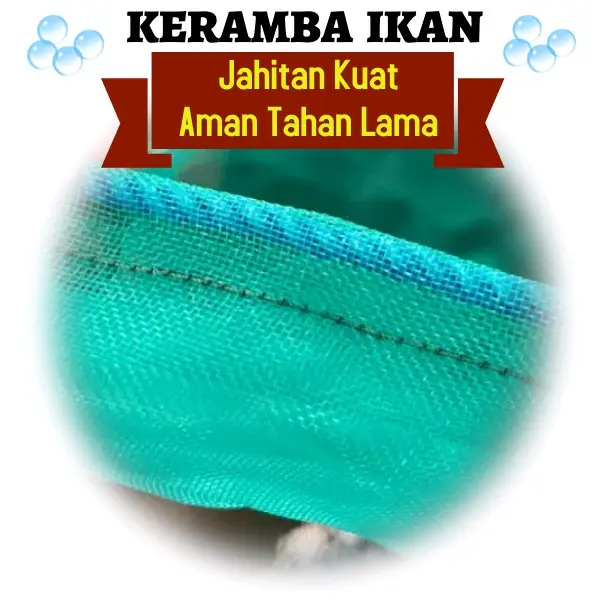 Keramba Ikan Hapa Jaring Apung Bahan Kasa Ukuran 2m x 1m x 1meter 4