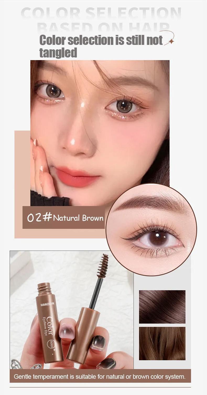 [TERBARU]HANZION. Pomade Alis Waterproof – Alis Tebal Cepat! Anti Keringat,Tahan Lama,Alis Natural Coklat