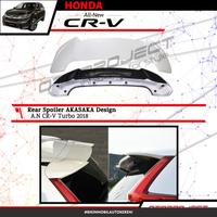 Gambar REAR SPOILER AKASAKA DESIGN HONDA ALL NEW CRV TURBO 2018 dari Otoproject Kab. Tangerang 1 Tokopedia
