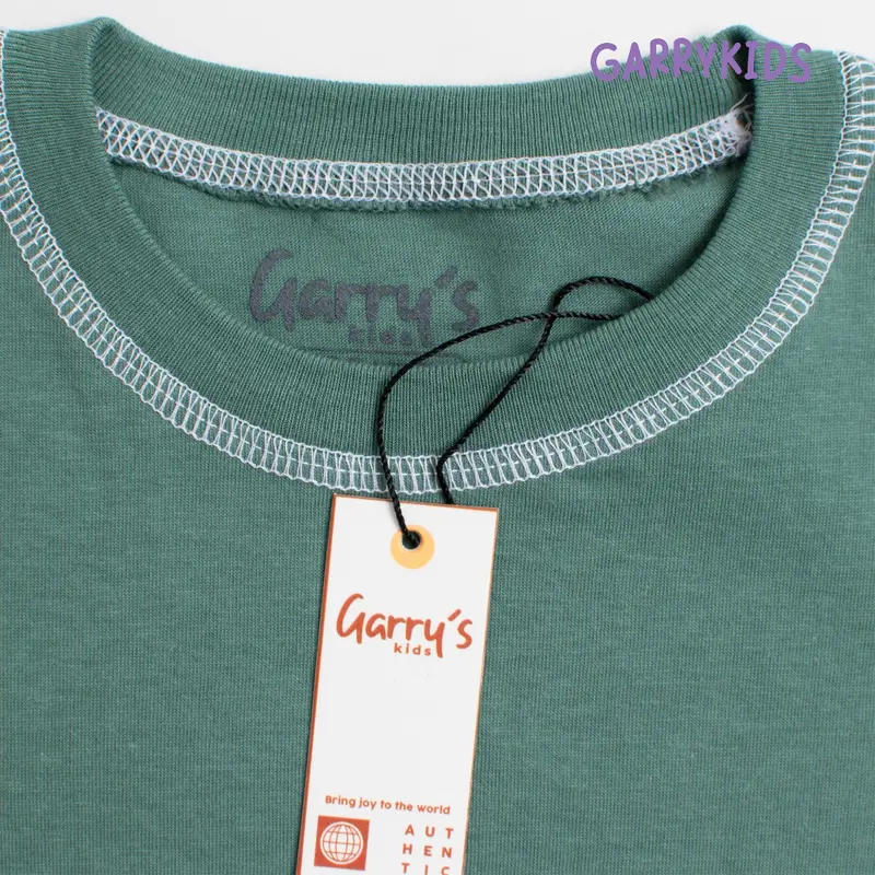 T-shirts Basic Tee - Atasan Baju Kaos Unisex Polos Rantai Katun Combed 30s Kain Motif Variasi Distro 2