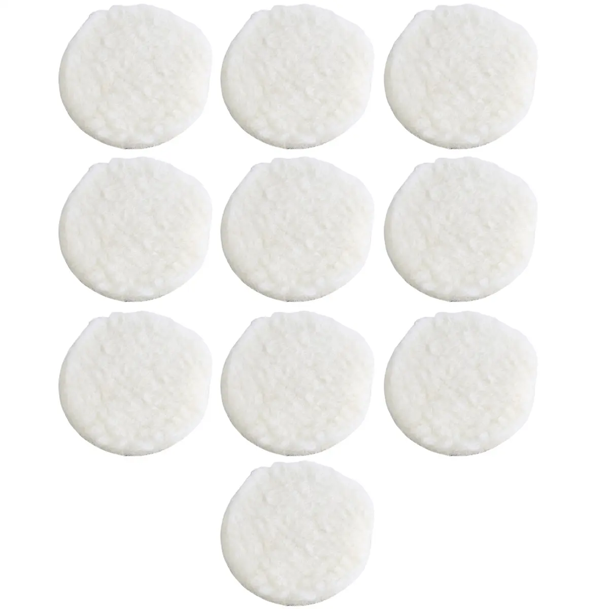 Miếng Đánh Bóng Xe Hơi, 10 Cái, 125 Mm, 5 Inch, Đệm Đánh Bóng, Miếng Đánh Bóng Len, Lót Nắp Ca-Pô, Chăm Sóc Sơn Xe Hơi, Miếng Đánh Bóng Len Phụ Kiện que hàn  dưới nước