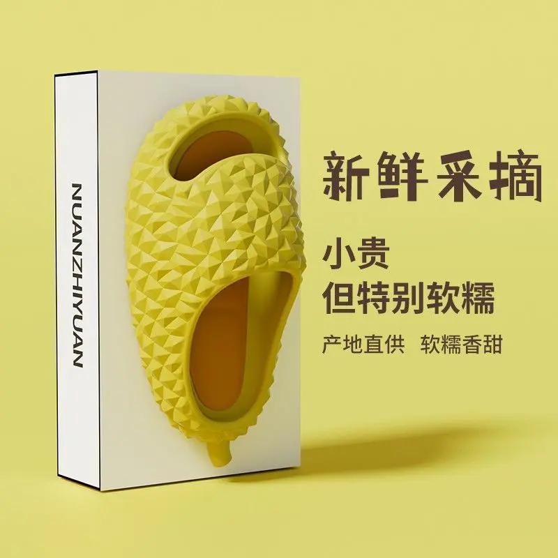 Dép Lê sầu riêng, Hàng Mới Về, Dành Cho Phụ Nữ Và Nam Giới, Mùa Hè, Đế Dày, Không Trơn Trượt, Thích Hợp Cho Các Cặp Đôi, Đi Trong Nhà, Cảm Giác thụng Đế, Dép Cặp Đôi, Có Thể Đeo Ngoài Trời Cho Nam
