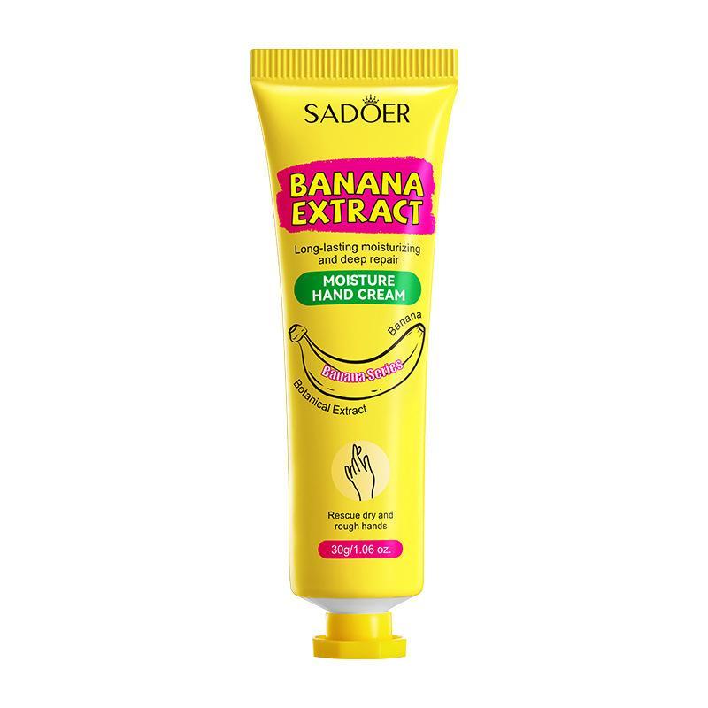 Product Introduction of Banana Moisture Moisturizing Hand Cream Moisturizing Anti-Cracking Refreshing Non-sticky Hand Cream 7