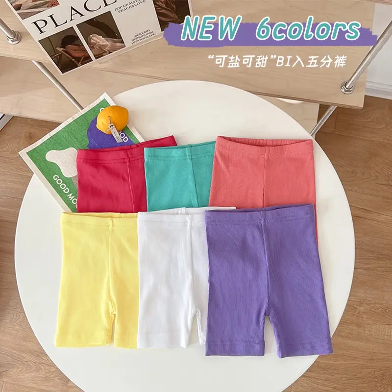 Quần legging đùi cho bé chất Vải Cotton thun tăm mềm mại co giãn tốt hàng QCCC size 7kg đến 20kg