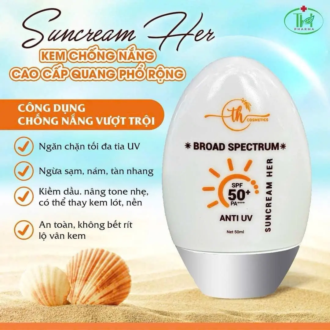 Chống nắng vậy lí Quang phổ rộng 268k