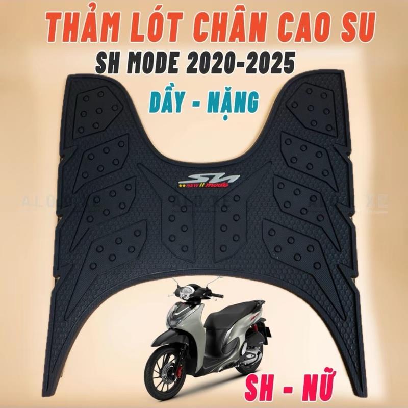  Thảm miếng lót chân cao su xe SH Mode SH Nữ   2020 - 2025    mềm dẻo dày dặn ... SH Nữ 2020 - 2025 