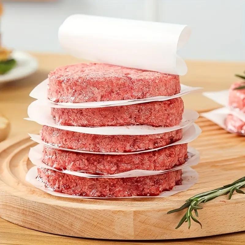 Round Baking Paper (100pcs), Non-stick Oil-proof Baking Paper, Heat Resistant Barbecue Paper for Oven, Grill, Baking Utensils, Kitchen 2