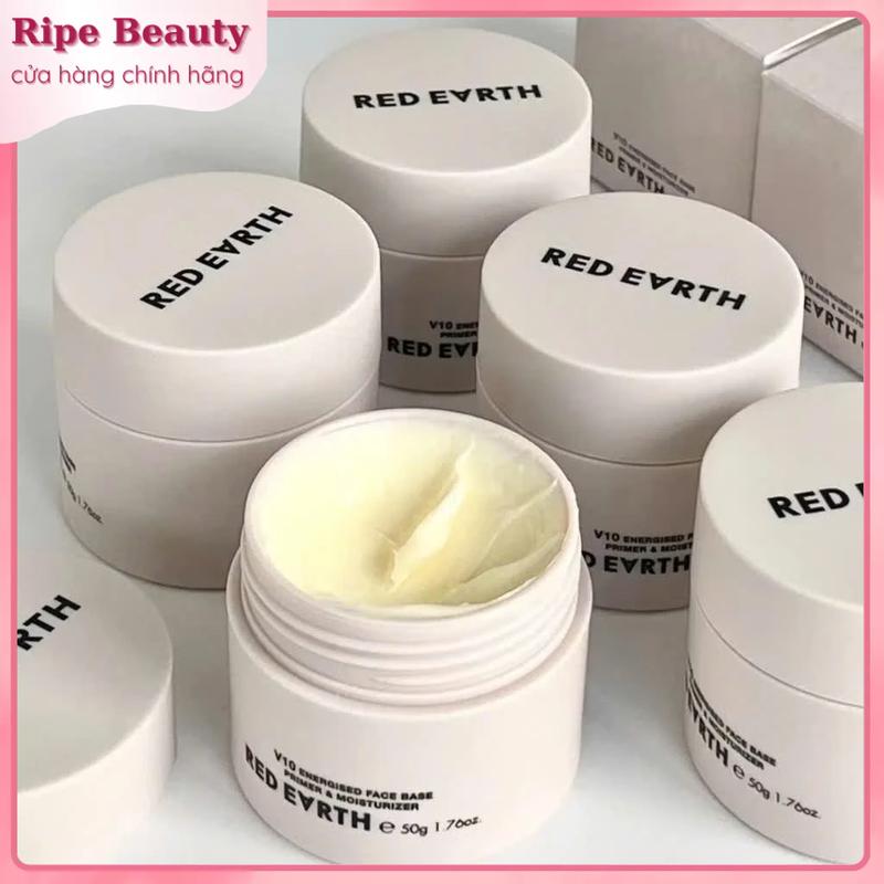  Kem Lót RED EARTH Dưỡng Ẩm Cao Cấp RED EARTH V10 Red Earth Chính Hãng Che Lỗ Chân Lông Và Dưỡng Ẩm 