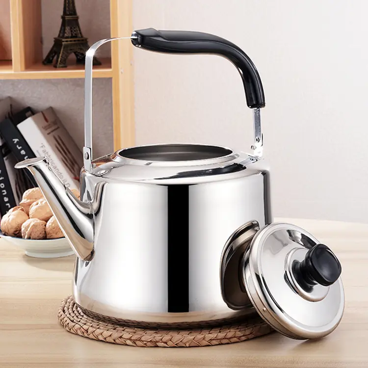 GOLDEN EAGLE - Teko Air Panas Bahan Stainless Steel Tebal 3 Liter / 4 Liter / 5 Liter / 6 Liter Teko Teh Kopi Tea Wadah 2